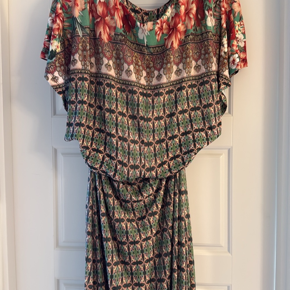 FARM Rio Multicolor Floral Maxi Dress - Picture 10 of 14